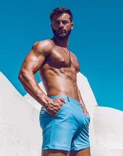 2EROS Shorts & Pants^S60 Bondi Shorts-Faded Denim (Series 3)