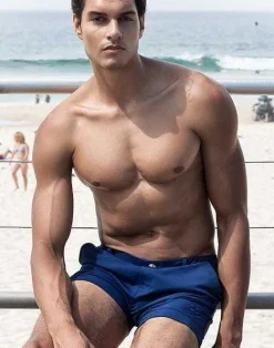 2EROS Shorts & Pants^S60 Bondi Shorts-Navy
