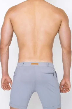 2EROS Shorts & Pants^S61 Long Bondi Shorts-Alloy
