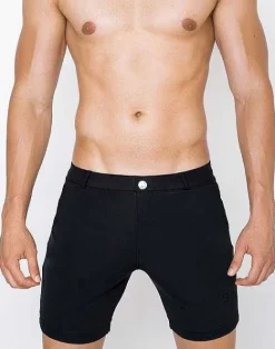 2EROS Shorts & Pants^S61 Long Bondi Shorts-Black