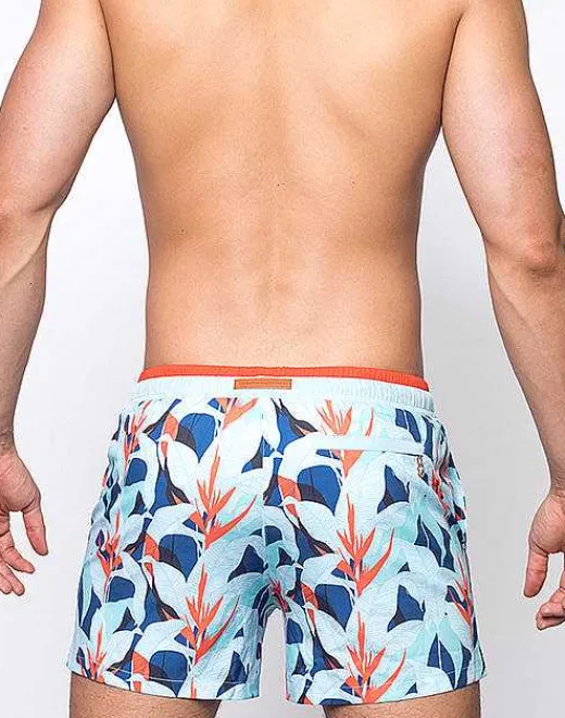 2EROS Beach Shorts^S70 Print Shorts-Caribbean Twist