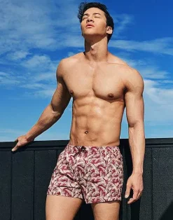 2EROS Beach Shorts^S50 Print Shorts-Hawaiian Night