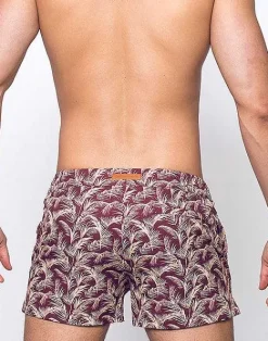 2EROS Beach Shorts^S50 Print Shorts-Hawaiian Night