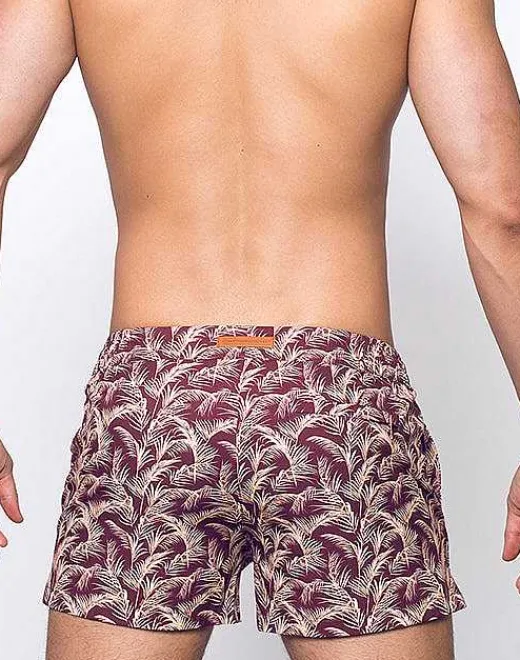 2EROS Sustainable Beachwear^S50 Print Shorts-Hawaiian Night