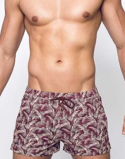 2EROS Sustainable Beachwear^S50 Print Shorts-Hawaiian Night