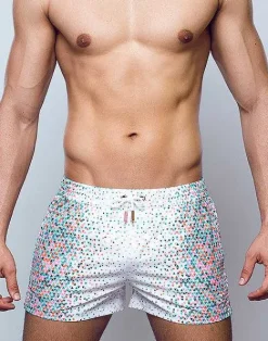 2EROS Sustainable Beachwear^S50 Print Shorts-Moana