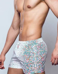 2EROS Sustainable Beachwear^S50 Print Shorts-Moana