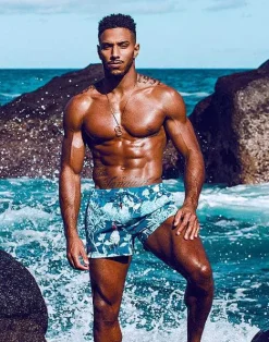 2EROS Beach Shorts^S50 Print Shorts-Orient Dream