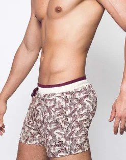 2EROS Sustainable Beachwear^S70 Print Shorts-Pastel Hawaii