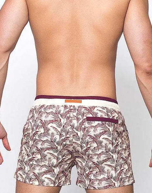 2EROS Beach Shorts^S70 Print Shorts-Pastel Hawaii