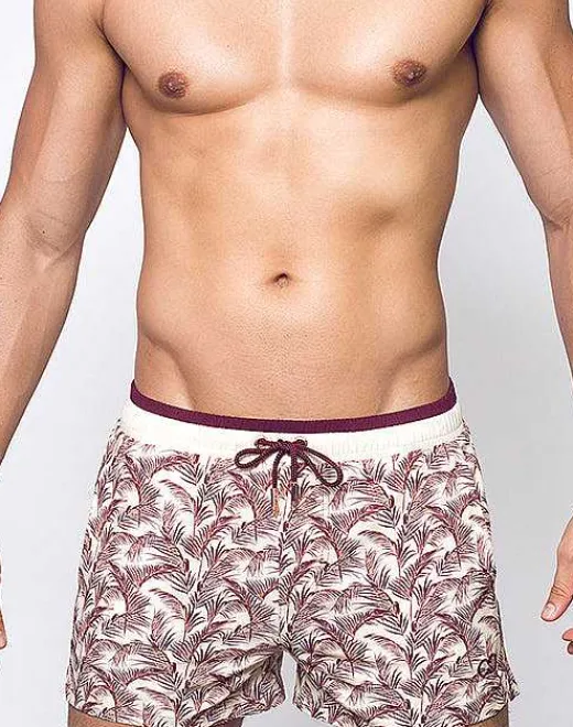 2EROS Beach Shorts^S70 Print Shorts-Pastel Hawaii