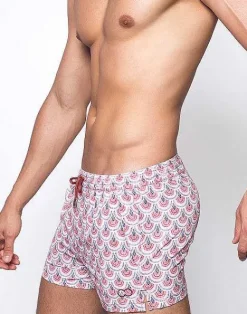 2EROS Beach Shorts^S50 Print Shorts-Shelby