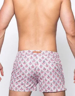 2EROS Sustainable Beachwear^S50 Print Shorts-Shelby