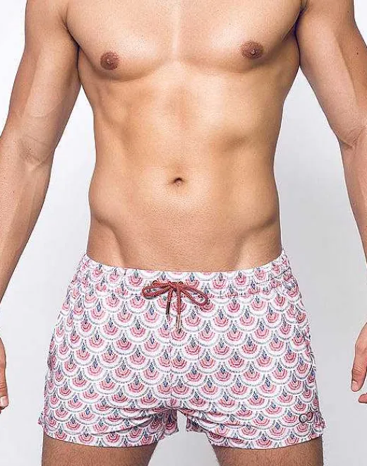 2EROS Sustainable Beachwear^S50 Print Shorts-Shelby
