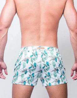 2EROS Sustainable Beachwear^S50 Print Swimshorts-Serenity