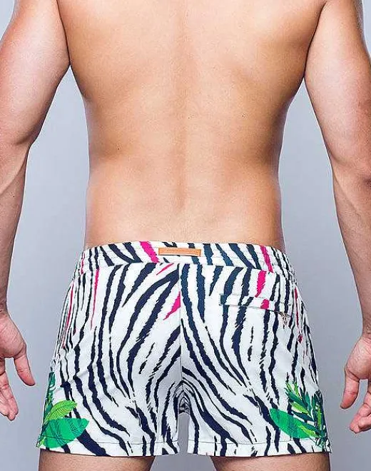 2EROS Beach Shorts^S50 Print Swimshorts-Siberian