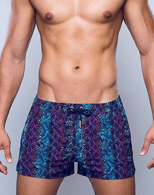 2EROS Beach Shorts^S50 Print Swimshorts-Viper