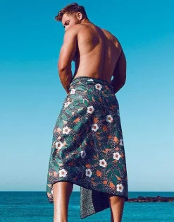 2EROS Beach Towels^Sand Free Beach Towel-Night Bloom
