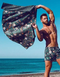 2EROS Beach Towels^Sand Free Beach Towel-Night Bloom