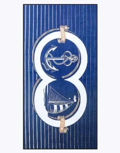 2EROS Beach Towels^Sand Free Beach Towel-Yatch Club