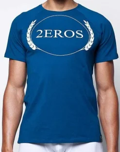 2EROS Beach Tops^T20 Olympus T-Shirt-Navy