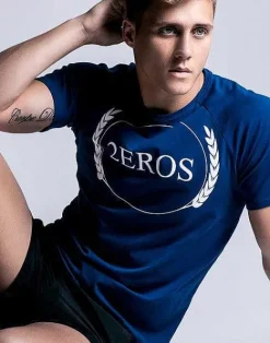 2EROS Beach Tops^T20 Olympus T-Shirt-Navy