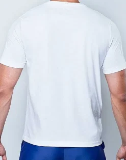 2EROS Beach Tops^T21 Peruvian Cotton Crewneck T-Shirt-White