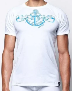 2EROS Beach Tops^T20 Sailor T-Shirt-White