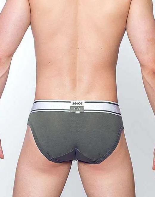 2EROS Briefs^Titan-Brief Underwear-Deep Depths Green