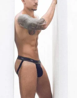 2EROS Jockstraps^U91 Adonis Jockstrap Underwear-Black