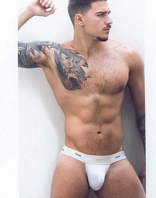 2EROS Jockstraps^U91 Adonis Jockstrap Underwear-White