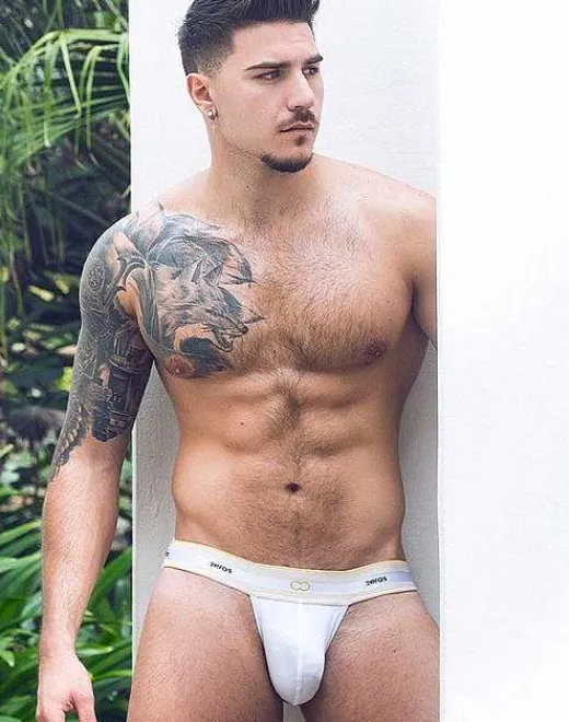 2EROS Jockstraps^U91 Adonis Jockstrap Underwear-White