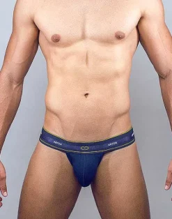 2EROS Thongs^U81 Adonis Thong Underwear - Navy