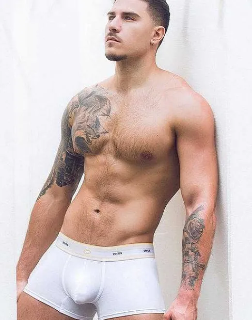 2EROS Trunks^U31 Adonis Trunk Underwear-White