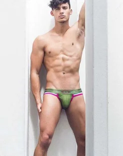 2EROS Jockstraps^U93 Aeolus Jockstrap Underwear-Green Gale