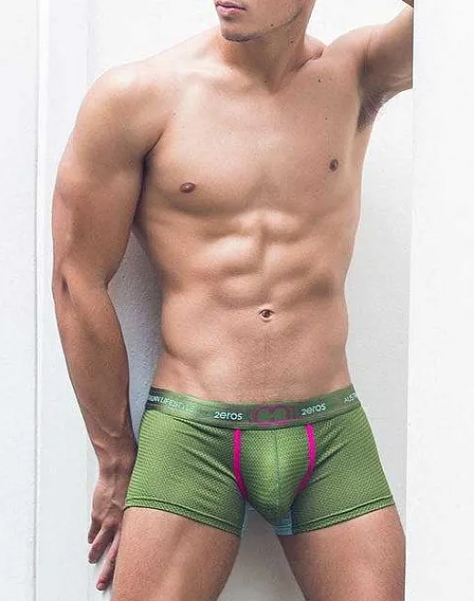2EROS Trunks^U31 Aeolus Trunk Underwear-Green Gale