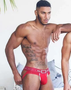 2EROS Jockstraps^U93 Apollo Jockstrap Underwear-Solar Red