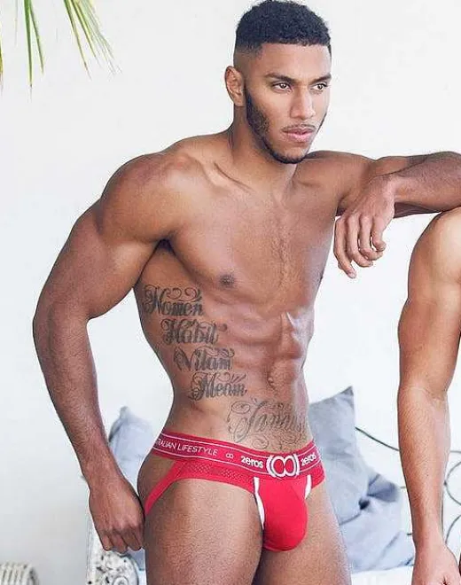 2EROS Active Underwear^U93 Apollo Jockstrap Underwear-Solar Red