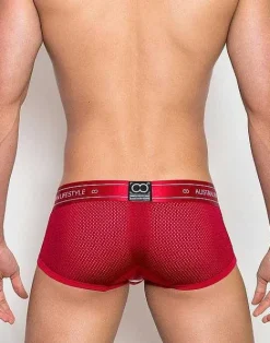 2EROS Active Underwear^U31 Apollo Trunk Underwear-Solar Red