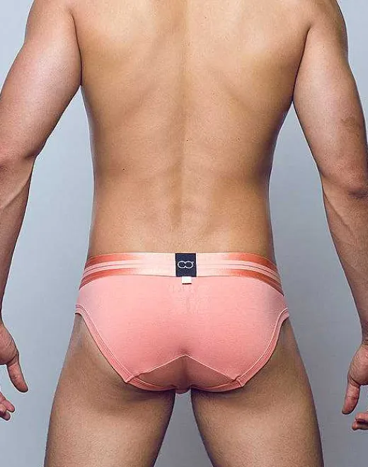 2EROS Briefs^U20 Athena Brief Underwear-Peach Amber