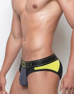 2EROS Active Underwear^U26 Coaktiv Brief Underwear-Lime