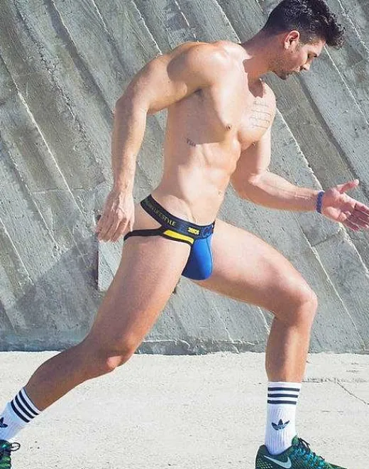 2EROS Active Underwear^U93 Coaktiv Jockstrap Underwear-Gold