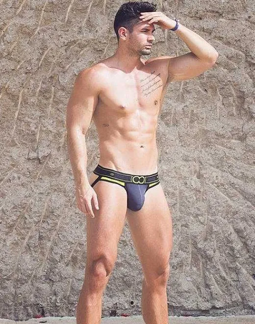 2EROS Jockstraps^U93 Coaktiv Jockstrap Underwear-Lime