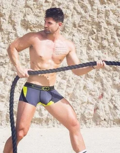 2EROS Active Underwear^U31 Coaktiv Trunk Underwear-Lime