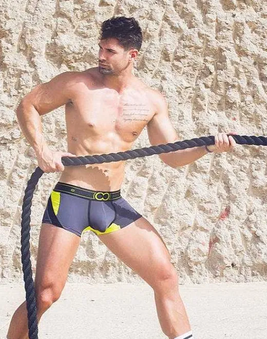 2EROS Trunks^U31 Coaktiv Trunk Underwear-Lime