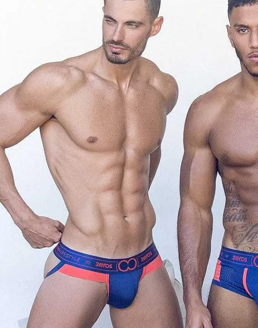 2EROS Jockstraps^U92 Kratos Jockstrap Underwear- Fiery Seas
