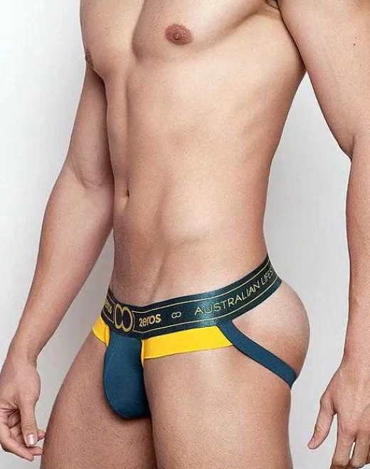 2EROS Jockstraps^U92 Kratos Jockstrap Underwear-Golden Forest