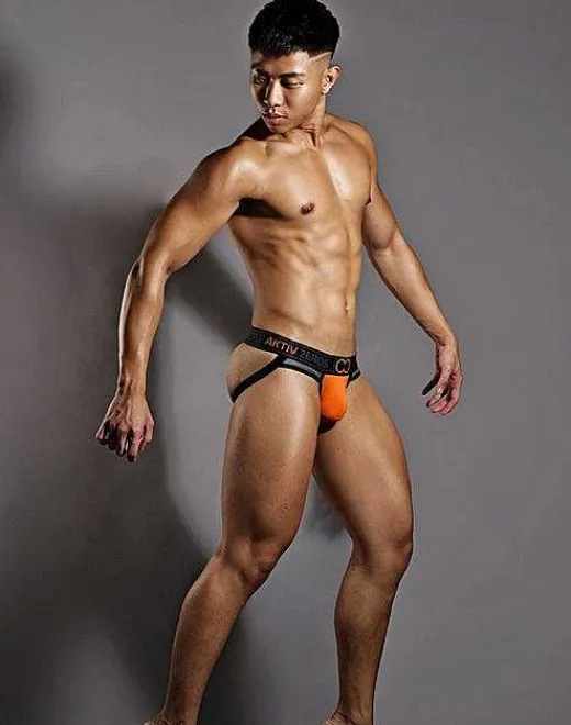 2EROS Jockstraps^U93 Reaktiv Jockstrap Underwear-Iron Sulfur