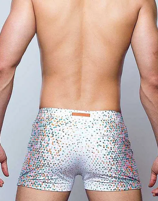 2EROS Sustainable Beachwear^V60 Bondi Print Swim Trunks-Moana