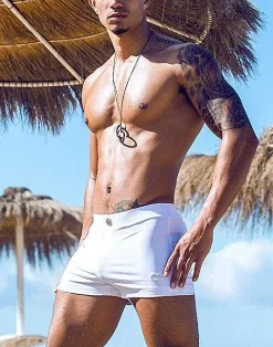 2EROS Swimwear^V60 Bondi (Series 1) Swim Trunks-White